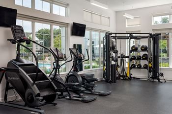 Cardio and strength training fitness center